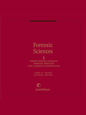 cover image of Forensic Sciences